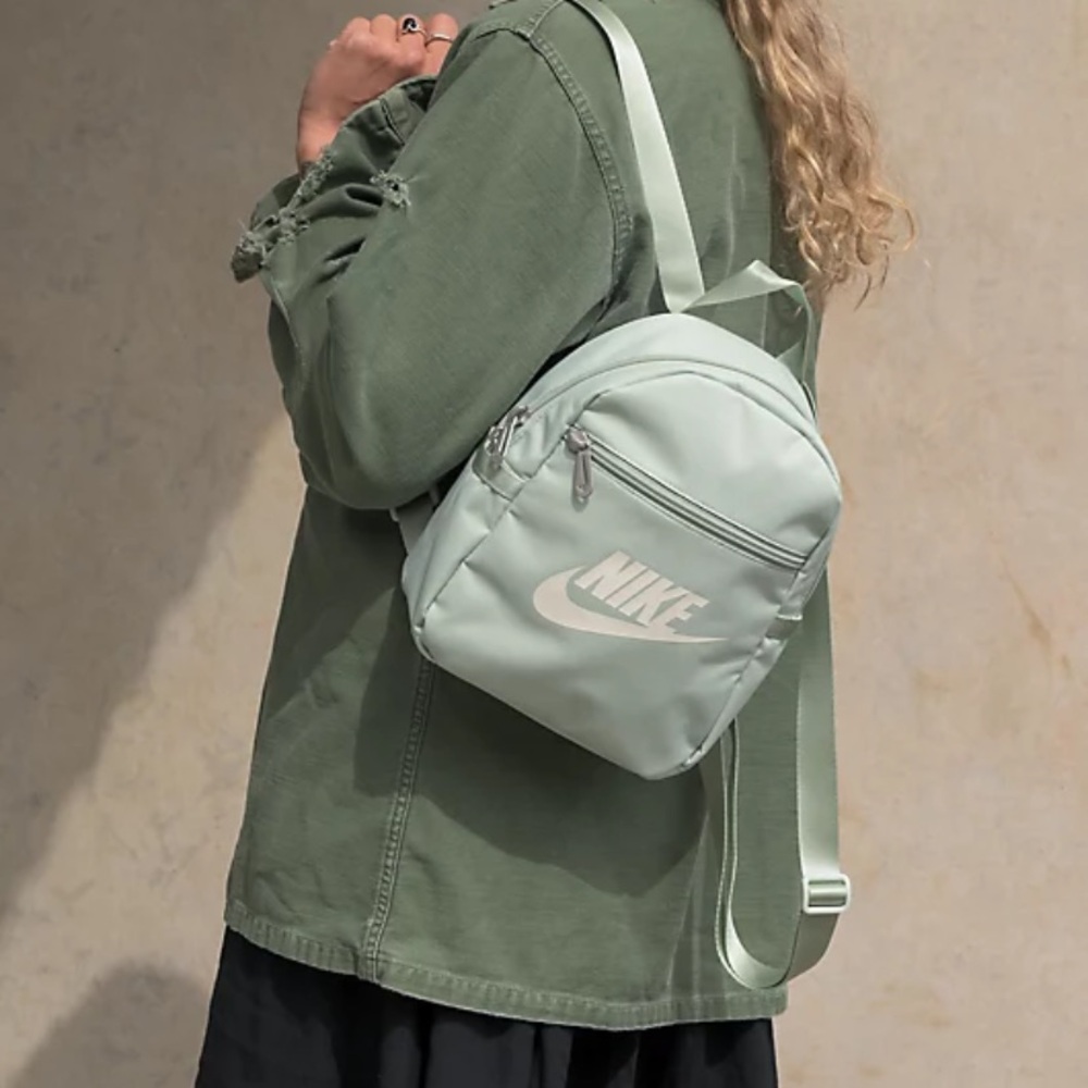 EUC Retired Nike Futura 365 Mini Backpack in Seafoam Green